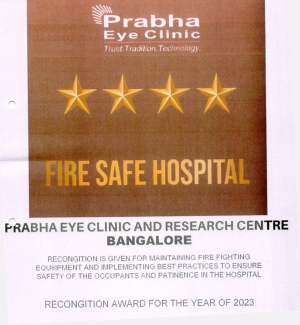 Fire Safe Hospital Certificate